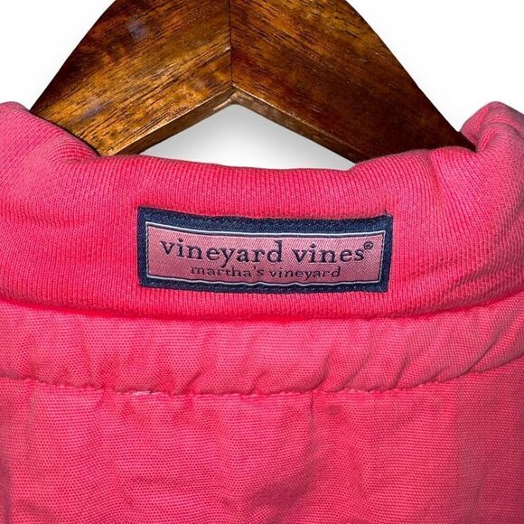 Pink Vineyard Vines Shepshirt 1/4 Zip Sweatshirt Size S - Picture 9 of 9